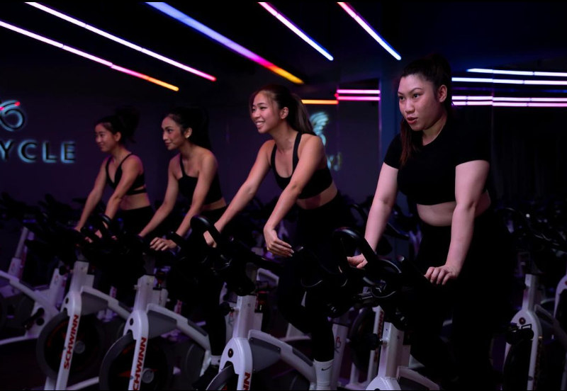 Spinning class flyproject